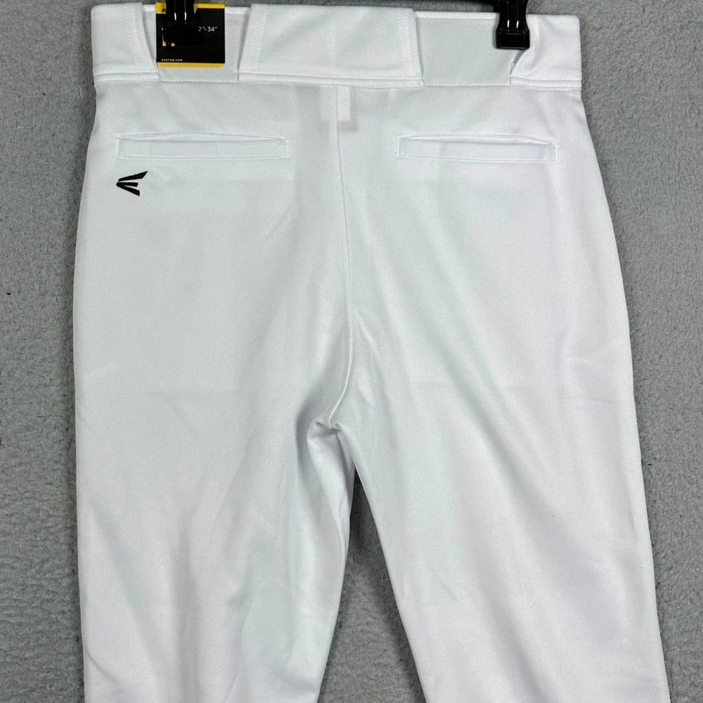 NEW Easton Rival 2 Baseball Pants Mens Medium White Performance Athletic Sports